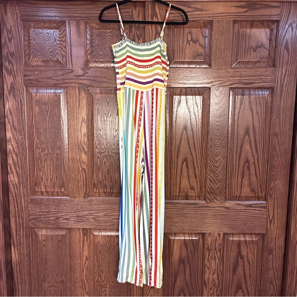 Farm Rio Ellie Smocked Jumpsuit - Picture 4 of 7